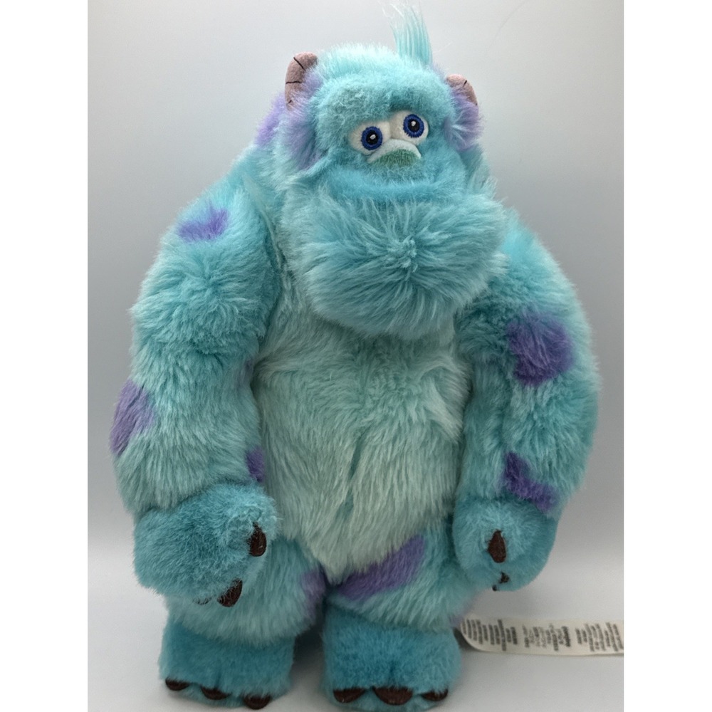 Disney Store Monsters Inc. "Sulley" the Blue Monster 11" Plush Toy